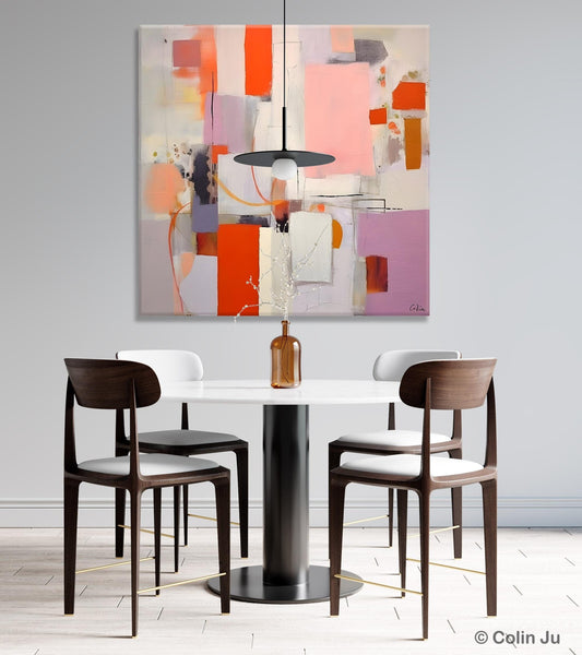 Original Abstract Wall Art, Modern Canvas Paintings, Large Abstract Painting for Bedroom, Modern Acrylic Artwork, Contemporary Canvas Art-Paintingforhome
