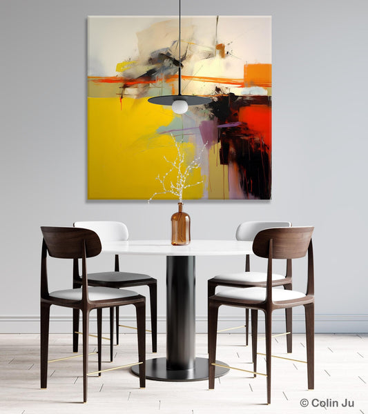 Modern Canvas Art Paintings, Contemporary Canvas Art, Original Modern Wall Art, Modern Acrylic Artwork, Large Abstract Paintings for Bedroom-Paintingforhome