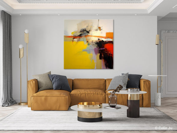 Modern Canvas Art Paintings, Contemporary Canvas Art, Original Modern Wall Art, Modern Acrylic Artwork, Large Abstract Paintings for Bedroom-Paintingforhome