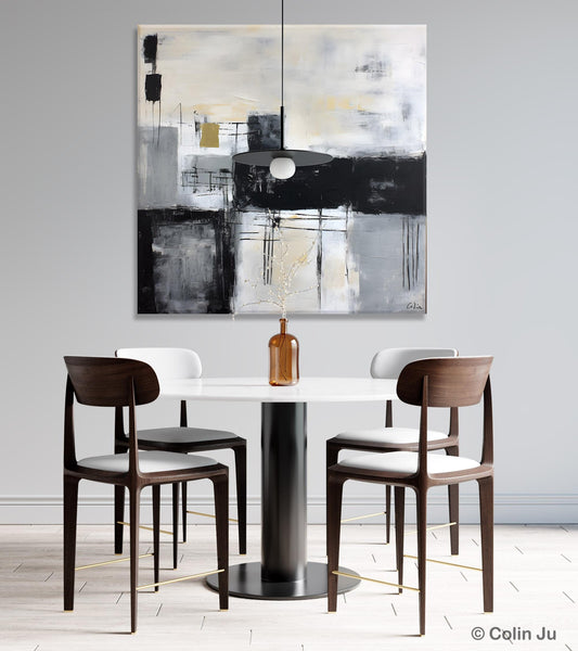 Contemporary Canvas Art for Bedroom, Modern Acrylic Artwork, Original Modern Paintings, Heavy Texture Canvas Art, Large Abstract Paintings-Paintingforhome