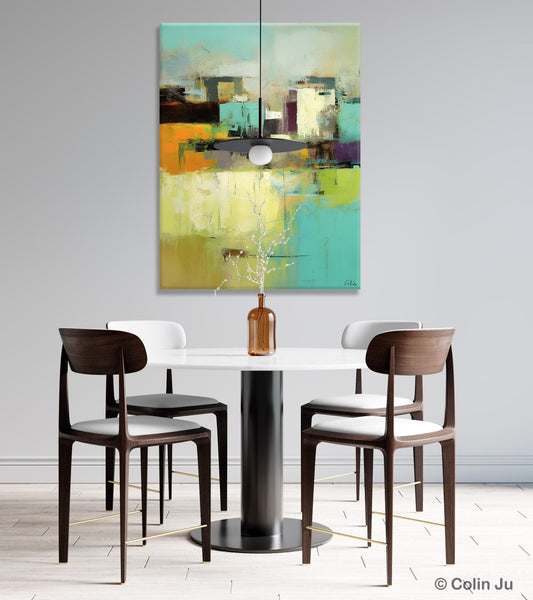 Contemporary Wall Art Paintings, Abstract Wall Paintings, Extra Large Paintings for Dining Room, Hand Painted Canvas Art, Original Artowrk-Paintingforhome