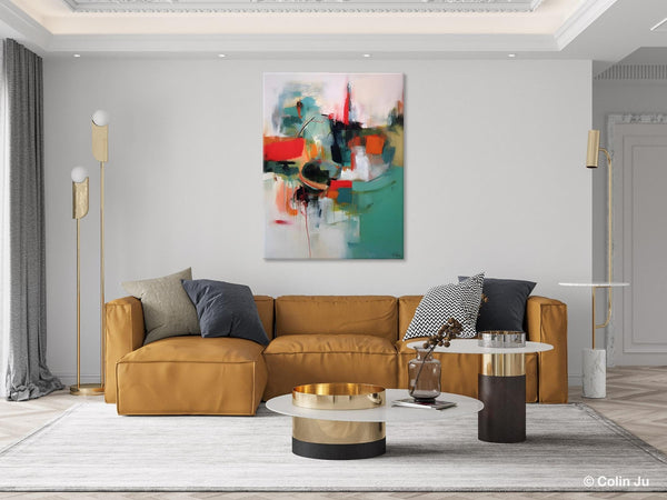 Abstract Wall Paintings, Extra Large Paintings for Dining Room, Hand Painted Canvas Art, Original Artowrk, Contemporary Wall Art Paintings
