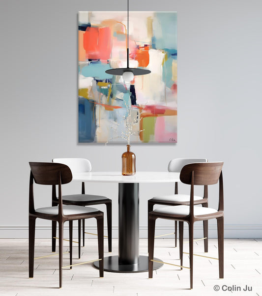 Large Wall Art Painting for Bedroom, Original Canvas Art, Contemporary Acrylic Painting on Canvas, Oversized Modern Abstract Wall Paintings-Paintingforhome
