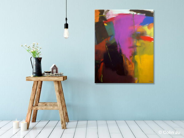 Large Original Abstract Wall Art, Contemporary Acrylic Paintings, Extra Large Abstract Painting for Dining Room, Abstract Painting on Canvas