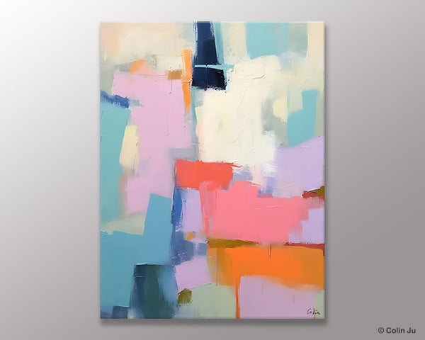 Contemporary Paintings on Canvas, Large Wall Art Painting for Dining Room, Original Abstract Wall Art, Oversized Abstract Wall Art Paintings-Paintingforhome