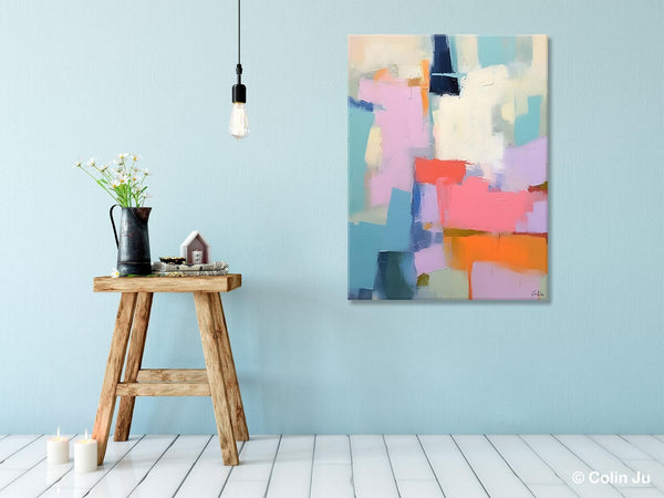 Contemporary Paintings on Canvas, Large Wall Art Painting for Dining Room, Original Abstract Wall Art, Oversized Abstract Wall Art Paintings-Paintingforhome