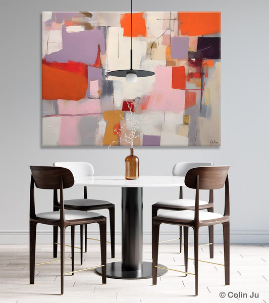 Acrylic Paintings on Canvas, Large Original Abstract Art, Contemporary Acrylic Painting on Canvas, Oversized Modern Abstract Wall Paintings-Paintingforhome