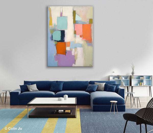 Contemporary Paintings on Canvas, Large Wall Art Painting for Dining Room, Original Abstract Wall Art Painting, Abstract Paintings on Canvas-Paintingforhome