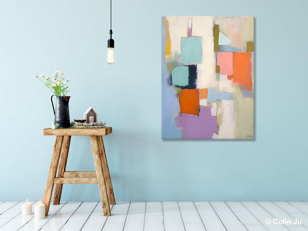 Contemporary Paintings on Canvas, Large Wall Art Painting for Dining Room, Original Abstract Wall Art Painting, Abstract Paintings on Canvas-Paintingforhome