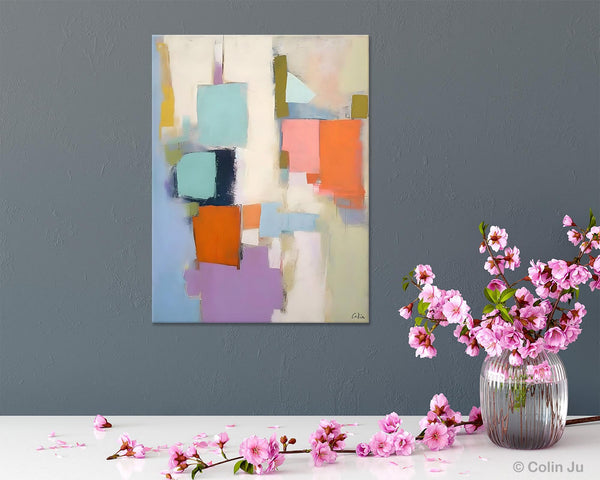 Contemporary Paintings on Canvas, Large Wall Art Painting for Dining Room, Original Abstract Wall Art Painting, Abstract Paintings on Canvas-Paintingforhome