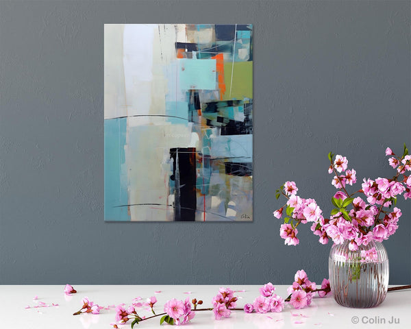 Abstract Wall Paintings, Large Contemporary Wall Art, Extra Large Paintings for Bedroom, Hand Painted Canvas Art, Original Modern Painting-Paintingforhome