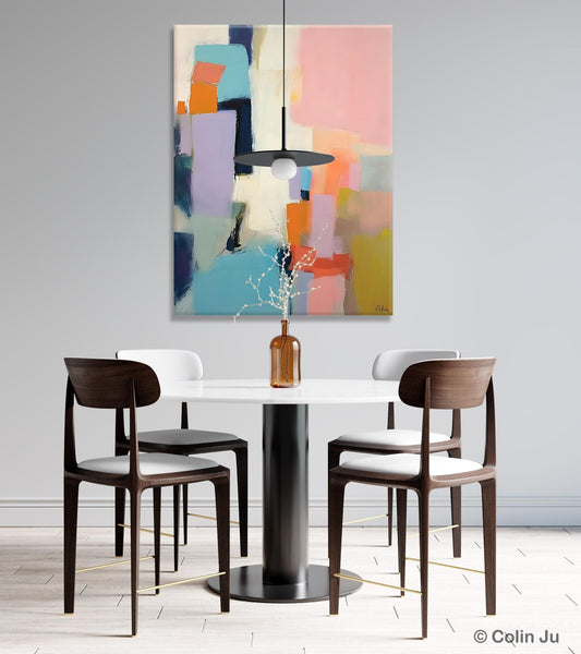 Contemporary Painting on Canvas, Large Wall Art Paintings, Simple Modern Art, Original Abstract Wall Art for sale, Simple Abstract Paintings-Paintingforhome