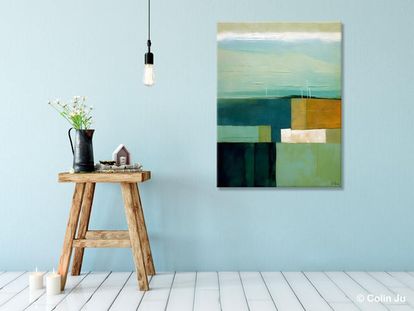 Large Wall Art Painting for Bedroom, Original Canvas Artwork, Contemporary Acrylic Painting on Canvas, Oversized Abstract Wall Art Paintings-Paintingforhome