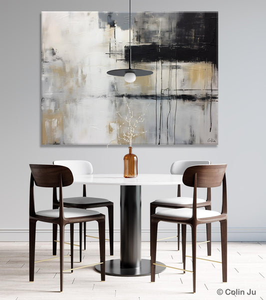 Hand Painted Original Canvas Art, Contemporary Acrylic Paintings, Large Wall Art Painting for Bedroom, Oversized Modern Abstract Paintings-Paintingforhome