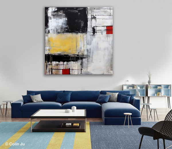 Original Modern Acrylic Artwork, Extra Large Abstract Paintings for Dining Room, Modern Canvas Art Paintings, Abstract Wall Art for Bedroom-Paintingforhome