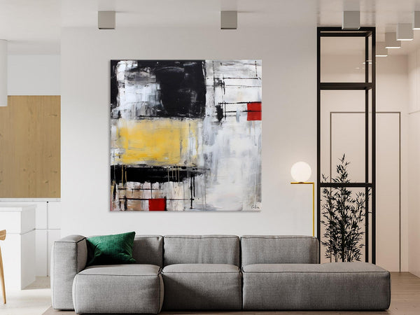 Original Modern Acrylic Artwork, Extra Large Abstract Paintings for Dining Room, Modern Canvas Art Paintings, Abstract Wall Art for Bedroom-Paintingforhome