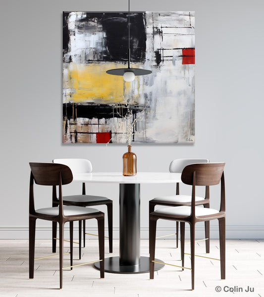 Original Modern Acrylic Artwork, Extra Large Abstract Paintings for Dining Room, Modern Canvas Art Paintings, Abstract Wall Art for Bedroom-Paintingforhome