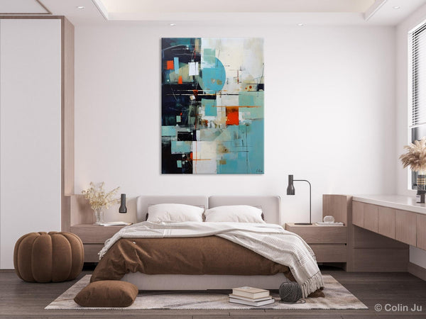 Contemporary Acrylic Painting on Canvas, Large Wall Art Painting for Bedroom, Original Canvas Art, Oversized Modern Abstract Wall Paintings