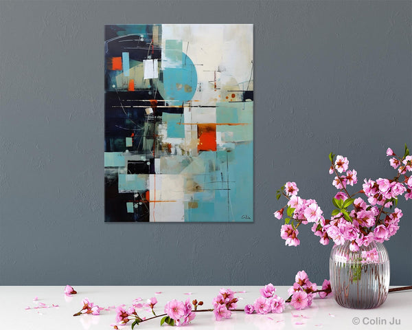 Contemporary Acrylic Painting on Canvas, Large Wall Art Painting for Bedroom, Original Canvas Art, Oversized Modern Abstract Wall Paintings