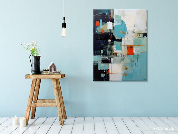 Contemporary Acrylic Painting on Canvas, Large Wall Art Painting for Bedroom, Original Canvas Art, Oversized Modern Abstract Wall Paintings