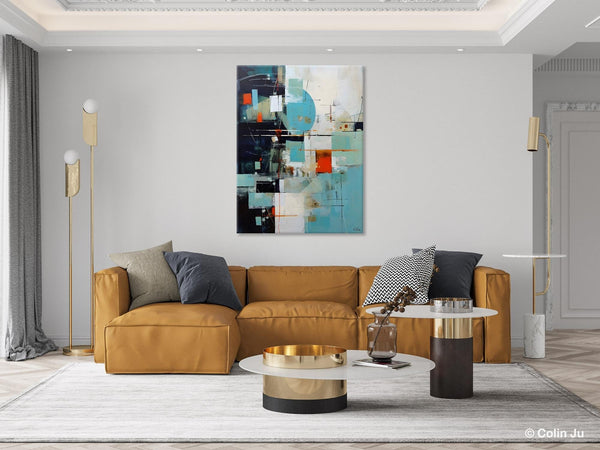 Contemporary Acrylic Painting on Canvas, Large Wall Art Painting for Bedroom, Original Canvas Art, Oversized Modern Abstract Wall Paintings