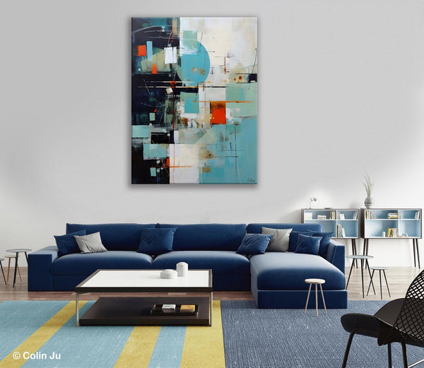 Contemporary Acrylic Painting on Canvas, Large Wall Art Painting for Bedroom, Original Canvas Art, Oversized Modern Abstract Wall Paintings