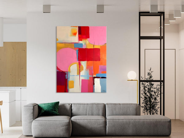 Large Wall Art Painting for Living Room, Large Modern Canvas Wall Paintings, Original Abstract Art, Contemporary Acrylic Painting on Canvas-Paintingforhome