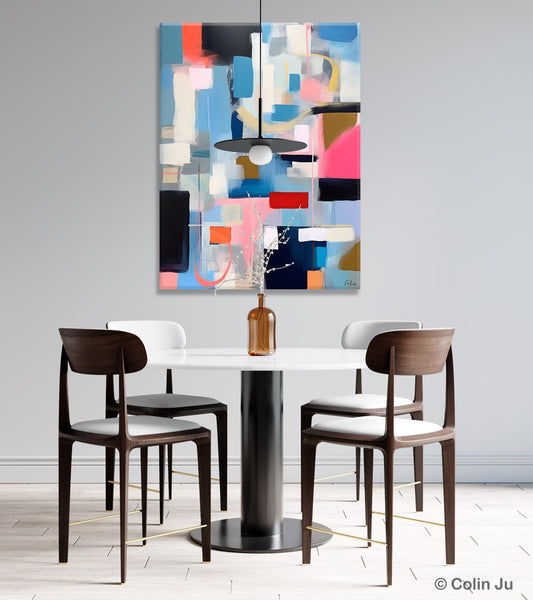 Original Modern Artwork, Contemporary Acrylic Painting on Canvas, Large Wall Art Painting for Bedroom, Oversized Abstract Wall Art Paintings-Paintingforhome