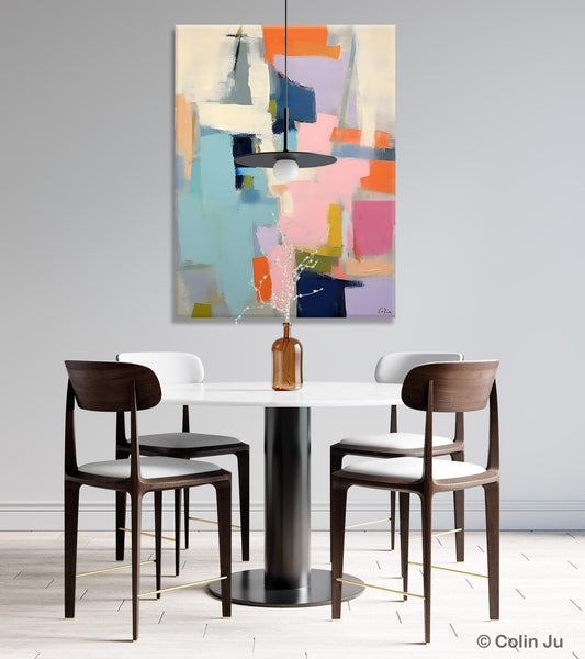 Large Wall Art Painting for Bedroom, Original Canvas Art, Contemporary Acrylic Painting on Canvas, Oversized Modern Abstract Wall Paintings-Paintingforhome
