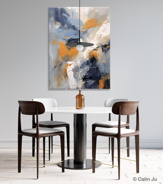 Contemporary Acrylic Paintings on Canvas, Large Wall Art Paintings for Bedroom, Oversized Abstract Wall Art Paintings, Original Abstract Art-Paintingforhome