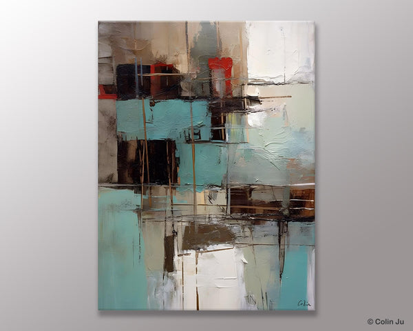 Original Canvas Art, Contemporary Acrylic Painting on Canvas, Large Wall Art Painting for Bedroom, Oversized Modern Abstract Wall Paintings-Paintingforhome