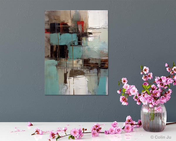 Original Canvas Art, Contemporary Acrylic Painting on Canvas, Large Wall Art Painting for Bedroom, Oversized Modern Abstract Wall Paintings-Paintingforhome