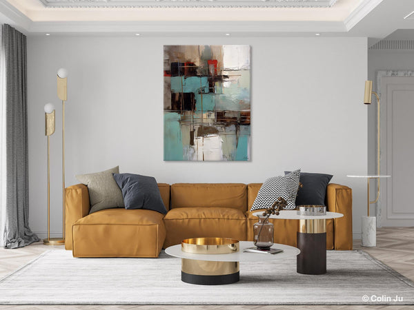 Original Canvas Art, Contemporary Acrylic Painting on Canvas, Large Wall Art Painting for Bedroom, Oversized Modern Abstract Wall Paintings-Paintingforhome