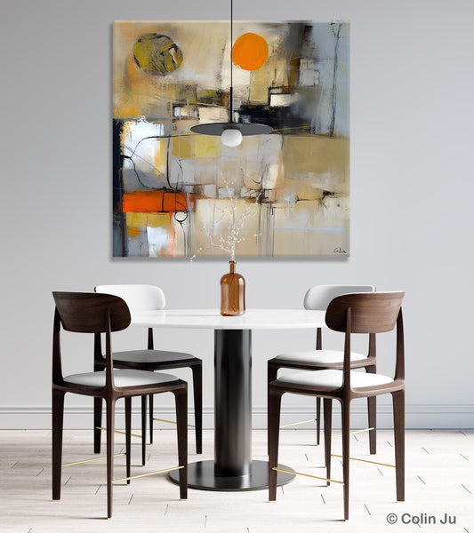 Large Abstract Art for Bedroom, Simple Modern Acrylic Art, Modern Original Abstract Art, Canvas Paintings for Sale, Contemporary Canvas Art-Paintingforhome