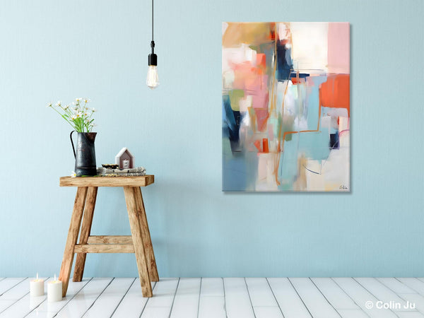 Large Wall Art Painting for Bedroom, Oversized Abstract Wall Art Paintings, Original Modern Artwork, Contemporary Acrylic Painting on Canvas-Paintingforhome