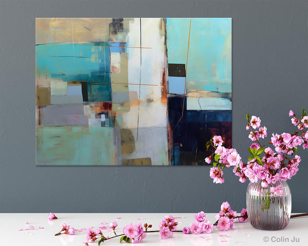 Hand Painted Original Canvas Wall Art, Large Canvas Art Painting for Bedroom, Huge Modern Abstract Paintings, Contemporary Acrylic Paintings-Paintingforhome