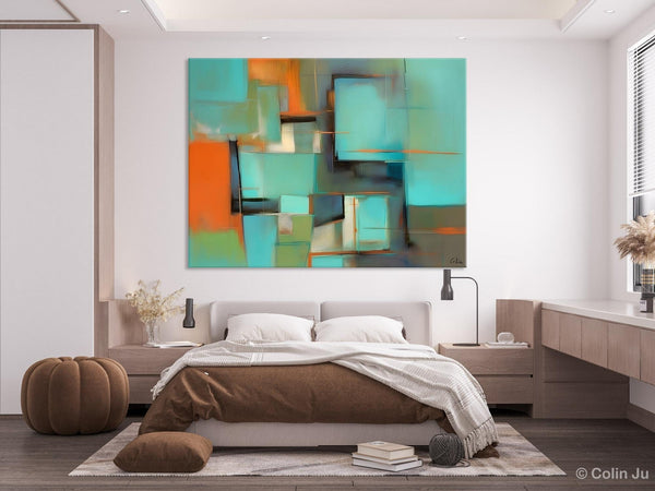Large Canvas Art Painting for Bedroom, Huge Modern Abstract Paintings, Hand Painted Original Canvas Wall Art, Contemporary Acrylic Paintings-Paintingforhome
