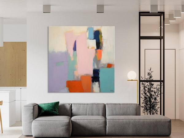 Modern Acrylic Paintings, Original Modern Paintings, Contemporary Canvas Art for Living Room, Extra Large Abstract Paintings on Canvas-Paintingforhome