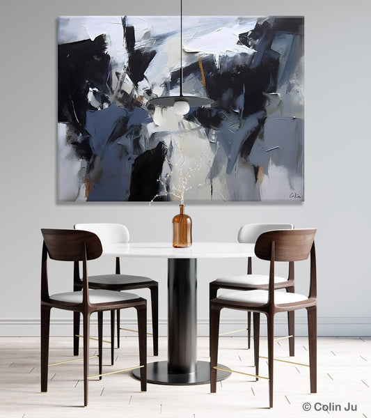 Simple Canvas Art, Contemporary Painting on Canvas, Extra Large Wall Art Paintings, Original Canvas Art for sale, Simple Abstract Paintings-Paintingforhome