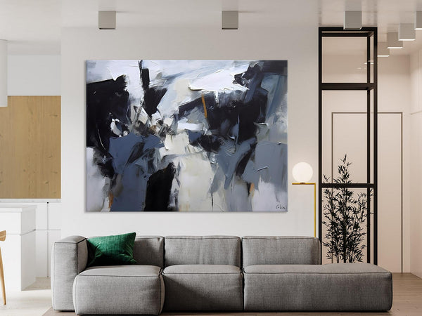 Simple Canvas Art, Contemporary Painting on Canvas, Extra Large Wall Art Paintings, Original Canvas Art for sale, Simple Abstract Paintings-Paintingforhome