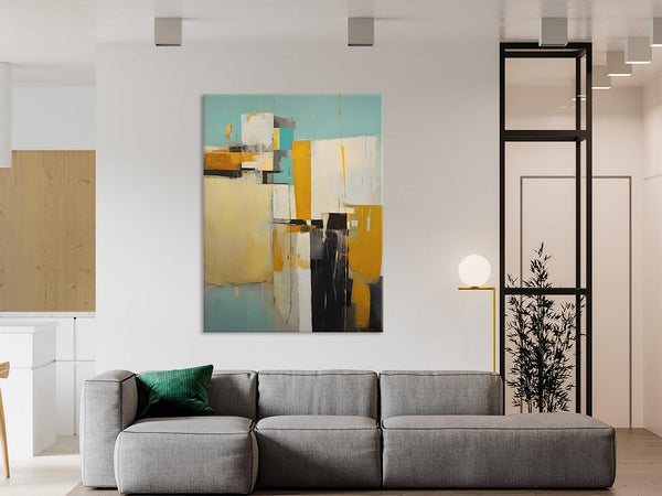 Oversized Abstract Wall Art Paintings, Original Modern Artwork, Large Wall Art Painting for Bedroom, Contemporary Acrylic Painting on Canvas-Paintingforhome