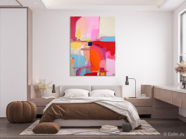 Contemporary Abstract Paintings on Canvas, Oversized Abstract Wall Art Paintings, Large Wall Paintings for Bedroom, Original Abstract Art-Paintingforhome