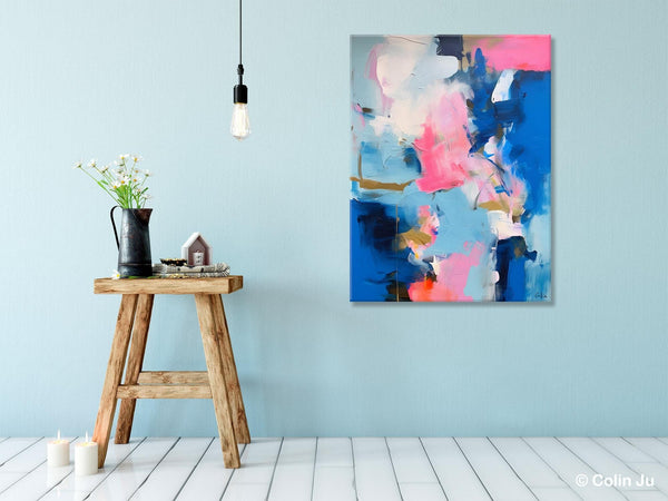 Large Abstract Painting for Bedroom, Oversized Canvas Wall Art Paintings, Original Modern Artwork, Contemporary Acrylic Painting on Canvas-Paintingforhome
