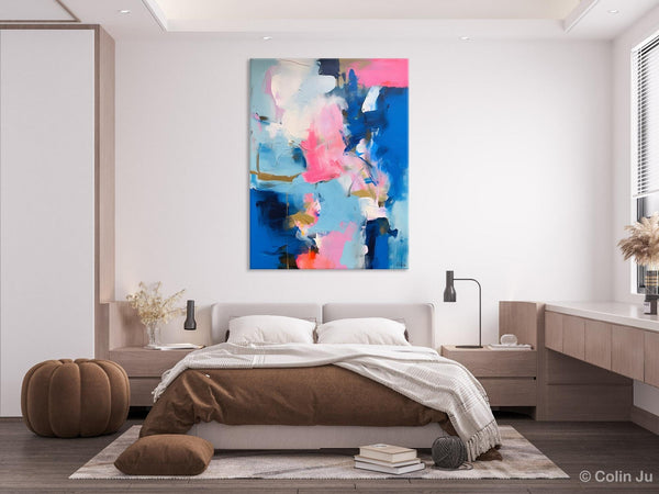 Large Abstract Painting for Bedroom, Oversized Canvas Wall Art Paintings, Original Modern Artwork, Contemporary Acrylic Painting on Canvas-Paintingforhome