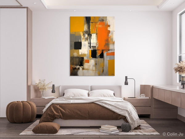 Oversized Abstract Art Paintings, Original Canvas Artwork, Large Wall Art Painting for Dining Room, Contemporary Acrylic Painting on Canvas-Paintingforhome
