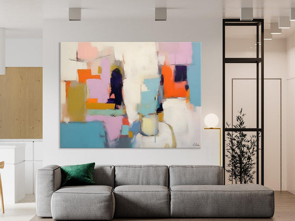 Oversized Abstract Wall Art Paintings, Large Wall Painting for Living Room, Contemporary Abstract Paintings on Canvas, Original Abstract Art-Paintingforhome