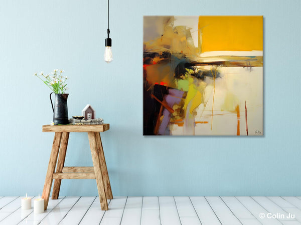 Large Abstract Art for Bedroom, Modern Acrylic Art, Modern Original Abstract Art, Simple Canvas Paintings for Sale, Contemporary Canvas Art-Paintingforhome