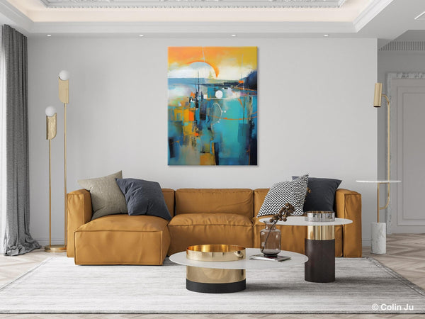 Extra Large Modern Canvas Art for Bedroom, Original Art Paintings, Large Paintings for Sale, Hand Painted Canvas Art, Acrylic Art on Canvas-Paintingforhome