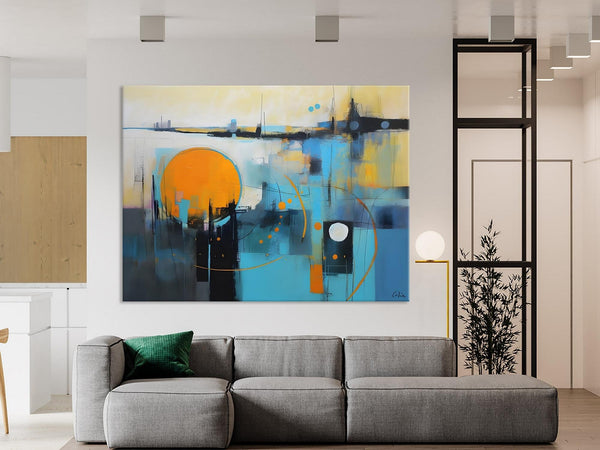 Oversized Canvas Wall Art Paintings, Original Modern Artwork, Large Abstract Painting for Bedroom, Contemporary Acrylic Painting on Canvas