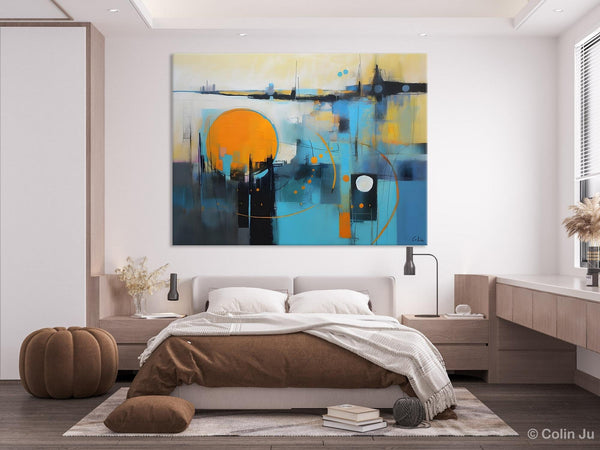 Oversized Canvas Wall Art Paintings, Original Modern Artwork, Large Abstract Painting for Bedroom, Contemporary Acrylic Painting on Canvas